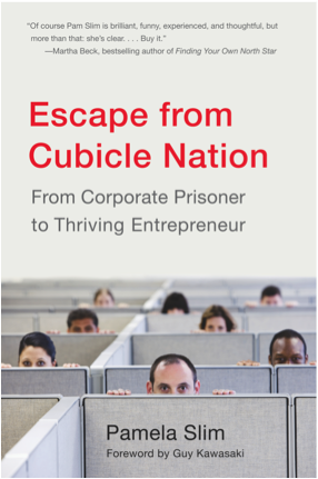escape-cubicle-nation Pamela Slim's new book
